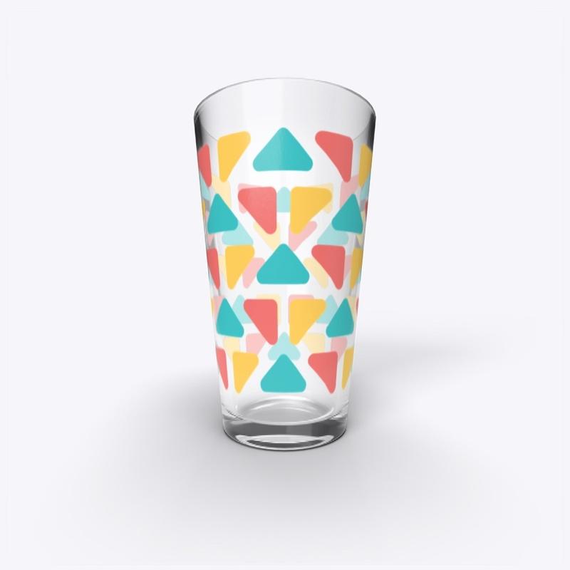 Tooinapps Colorful Pint Glass